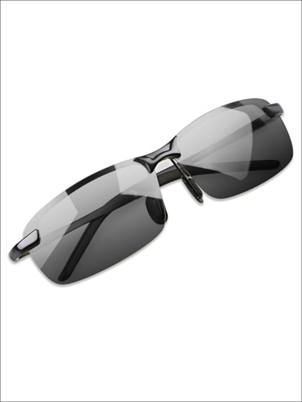 Polarized Photochromic Z87 Sunglasses Rectangular Full Frame UV400